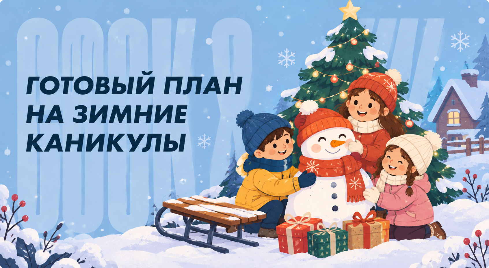Как организовать зимние каникулы и не выгореть от праздника